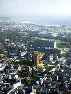 C.F. Moller Science Tower Panum Complex Copenhagen University